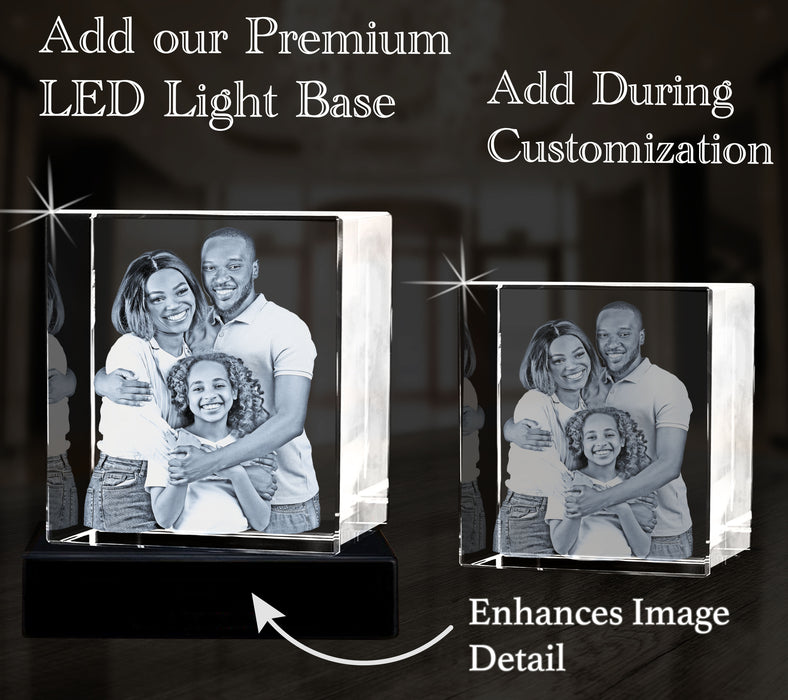 Medium 3D Crystal Square